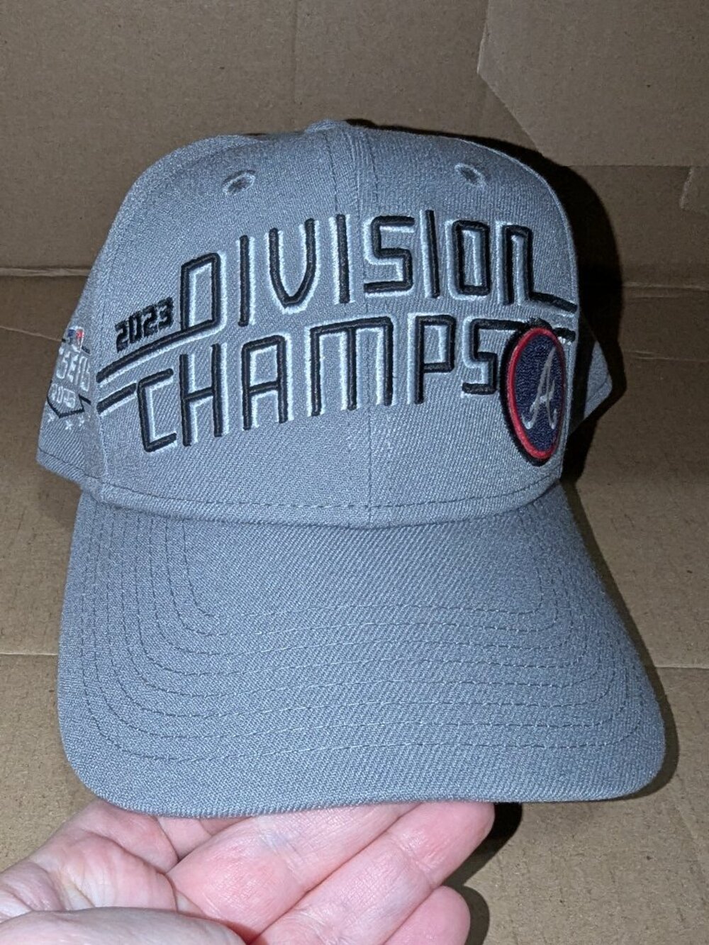 New Era 9Forty Atlanta Braves 2023 NL East Division Champions Postseason